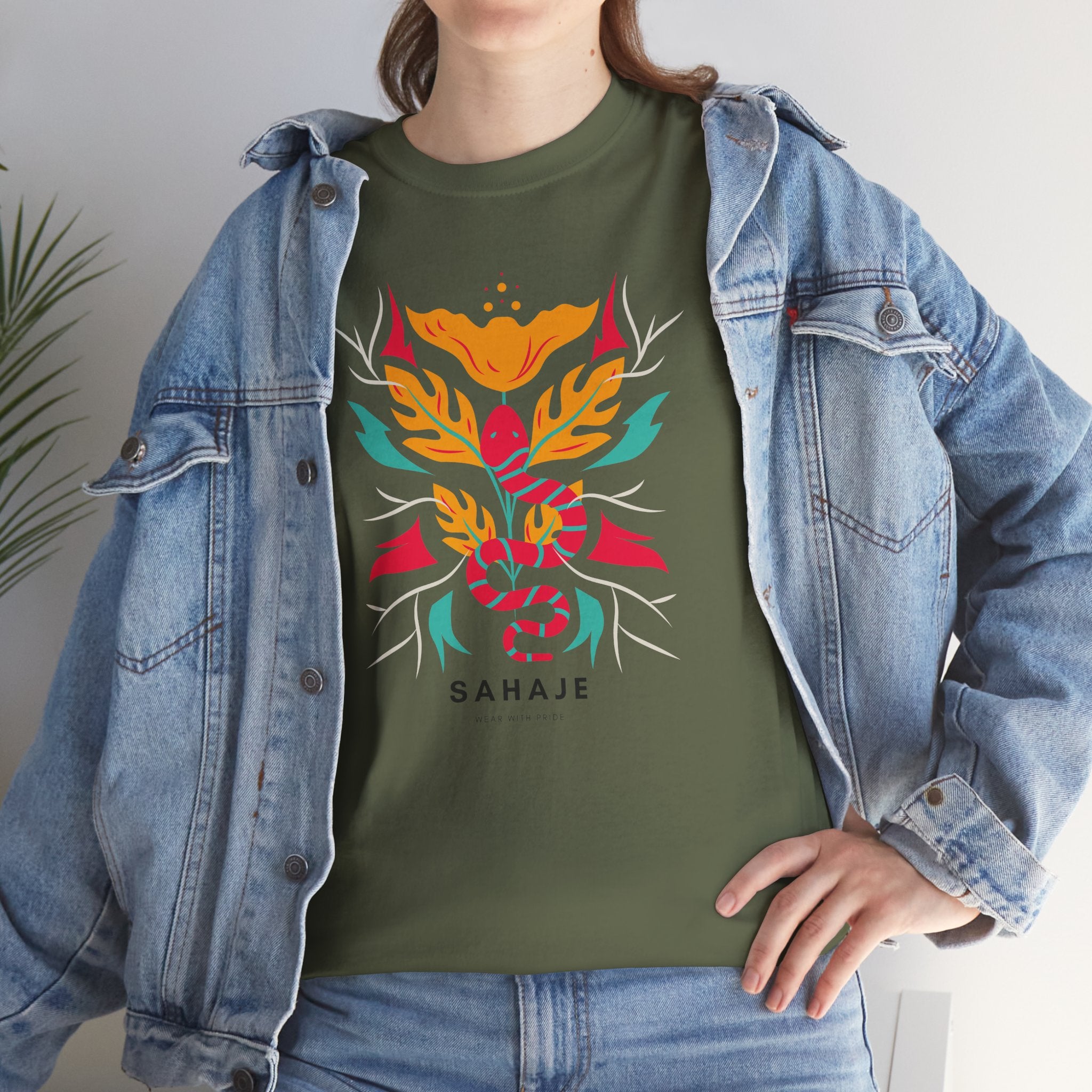 Sahaje Phoenix Floral Tee