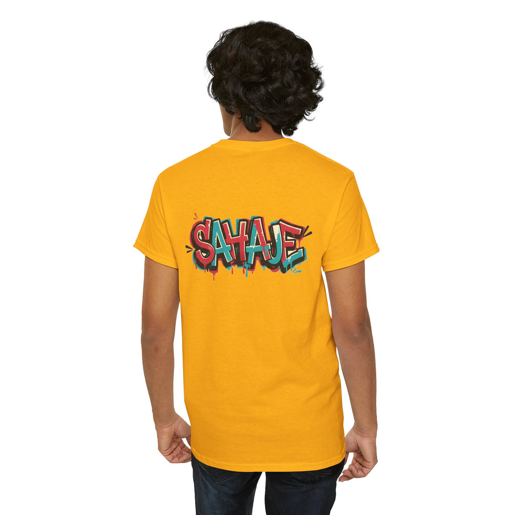 Graffiti "SAVAJE" Tee - Urban Streetwear Graphic T-Shirt