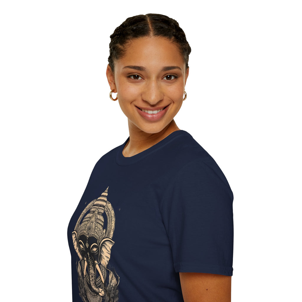 Ganesha Elephant Graphic T-Shirt
