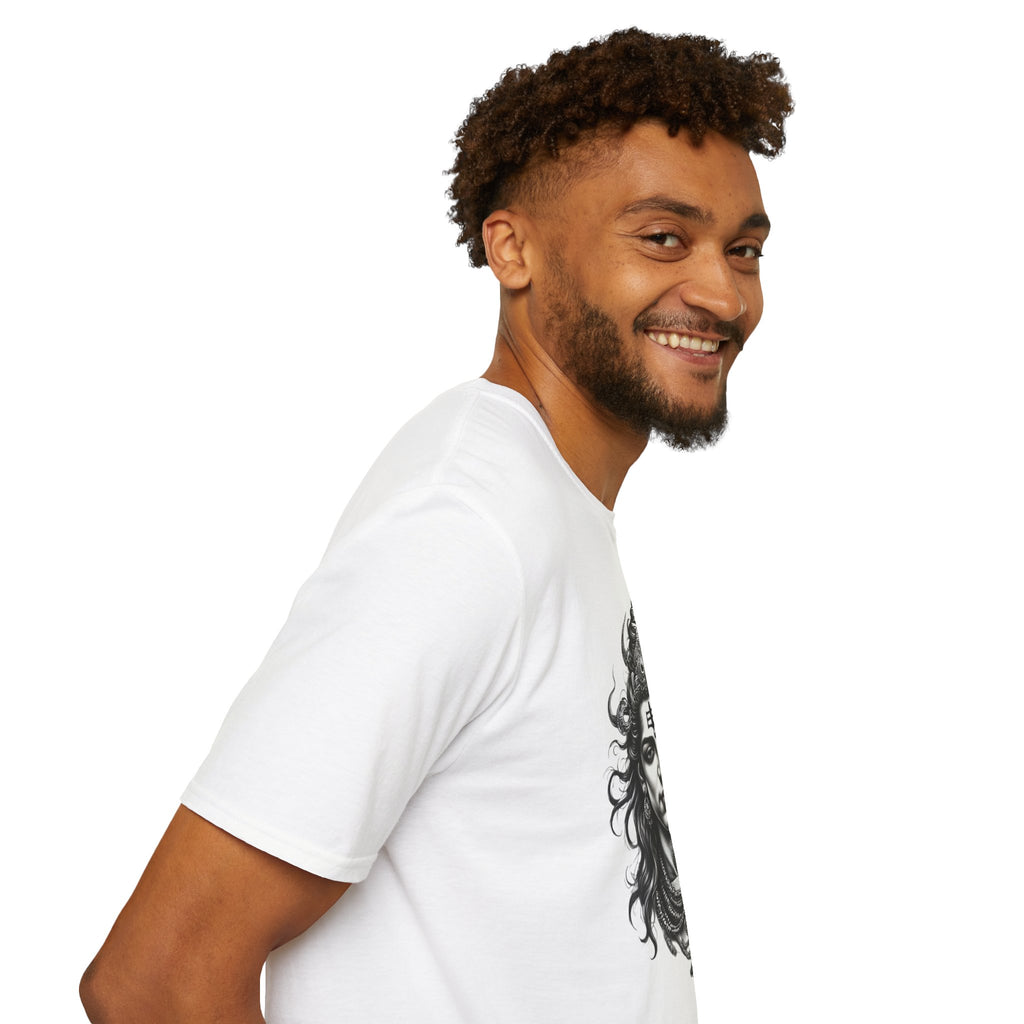 Shiva Portrait T-Shirt – Detailed Hindu Deity Graphic Tee