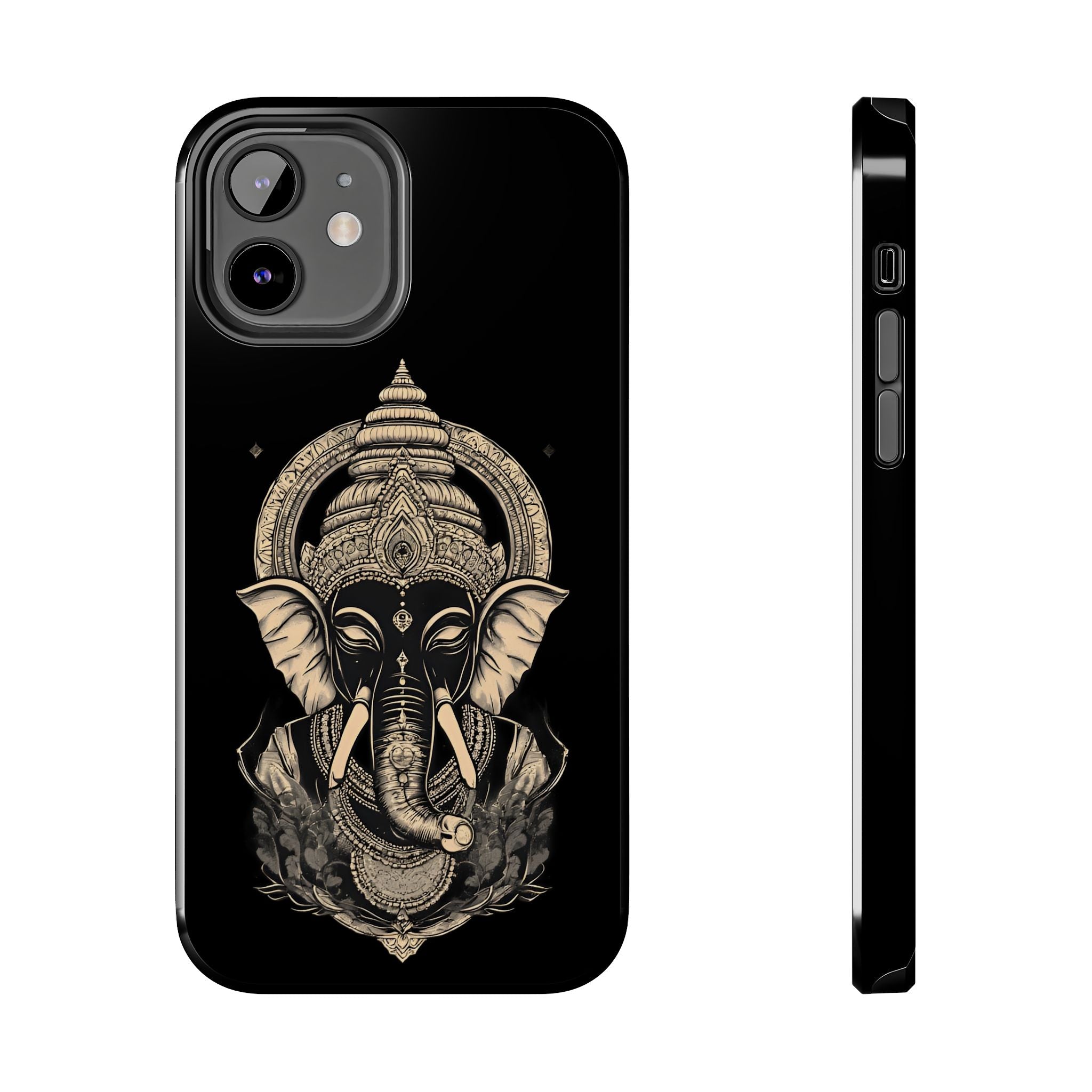 Ganesha Tough Phone Case — Protective Hindu Elephant Design