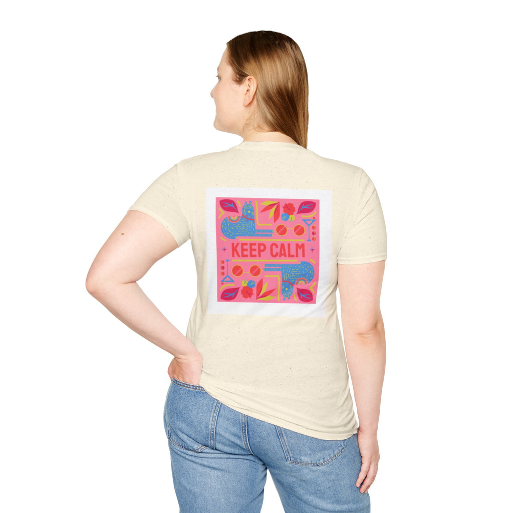 Keep Calm Floral Graphic T-Shirt