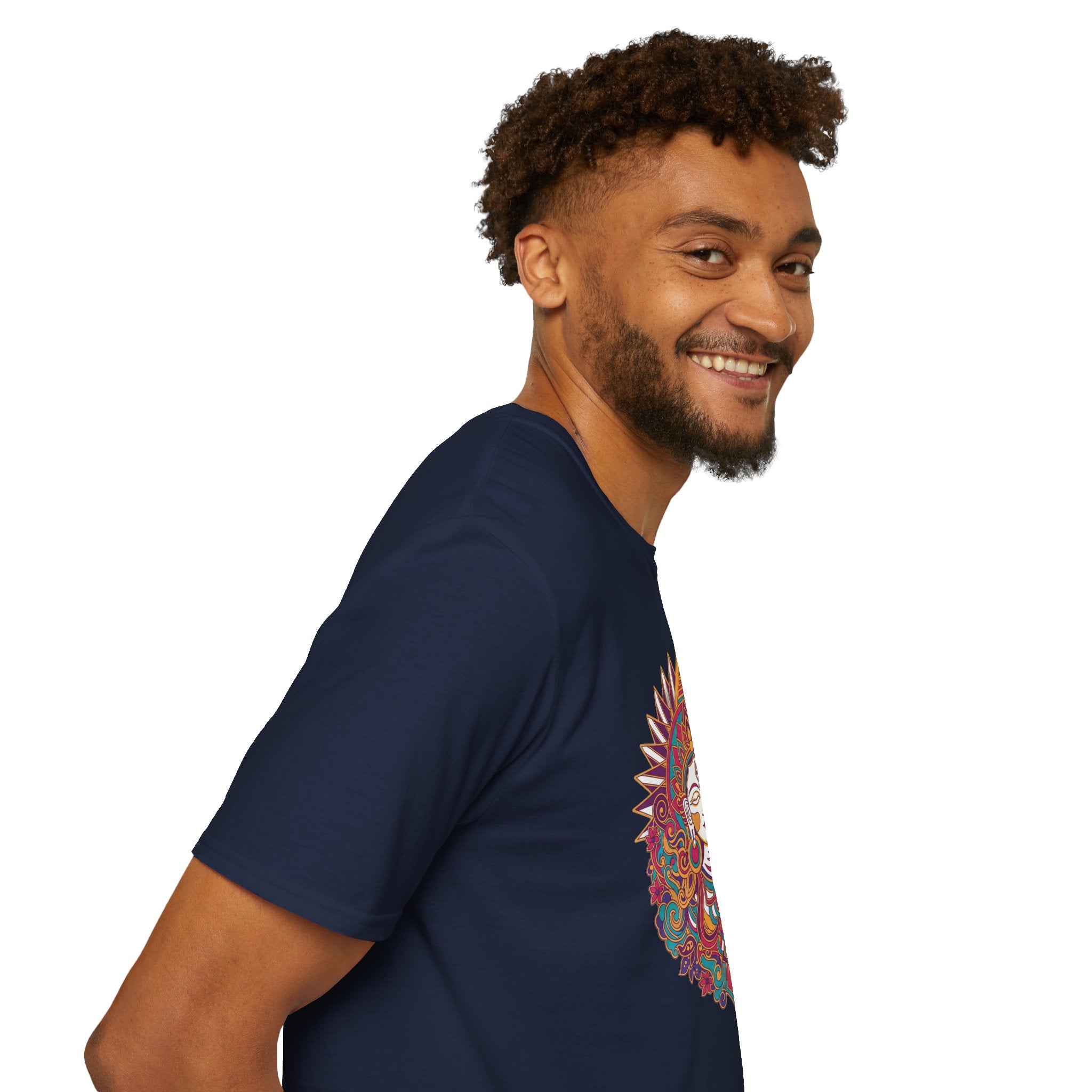 Mystic Goddess Mandala T-Shirt — Colorful Boho Spiritual Tee