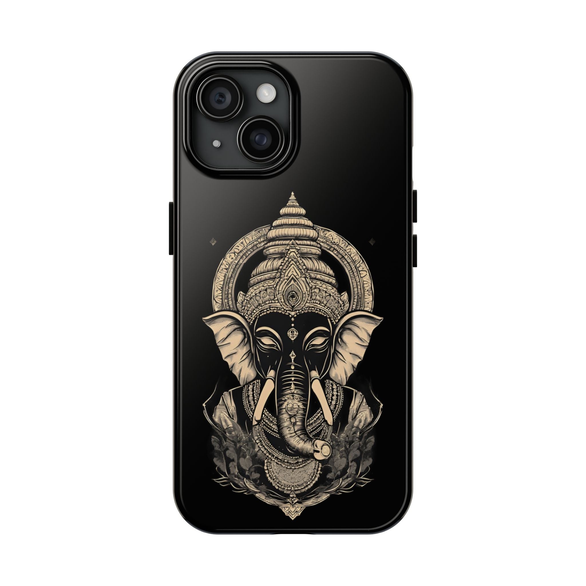 Ganesha Tough Phone Case — Protective Hindu Elephant Design