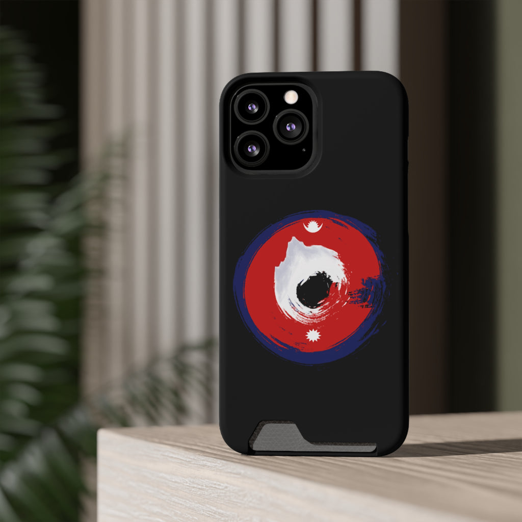 Sleek Phone Case with Card Holder – Unique Design, Gift for Students, Stylish Accessory, Everyday Use, Functional & Fashionable