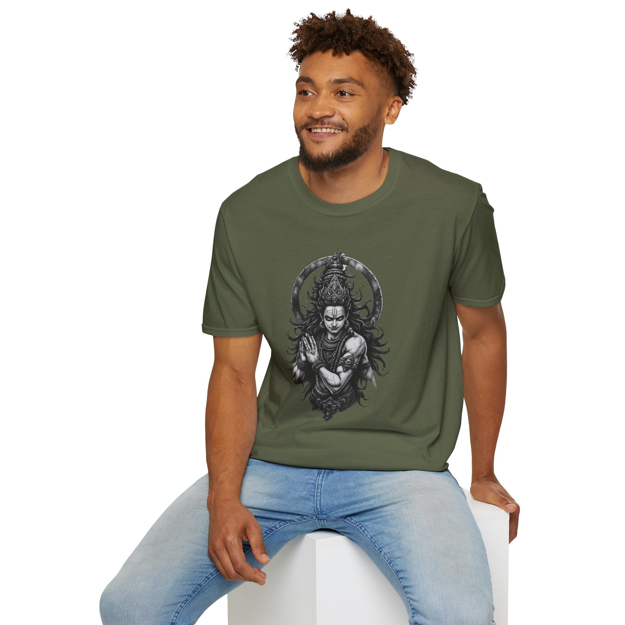 Shiva Meditation Graphic T-Shirt