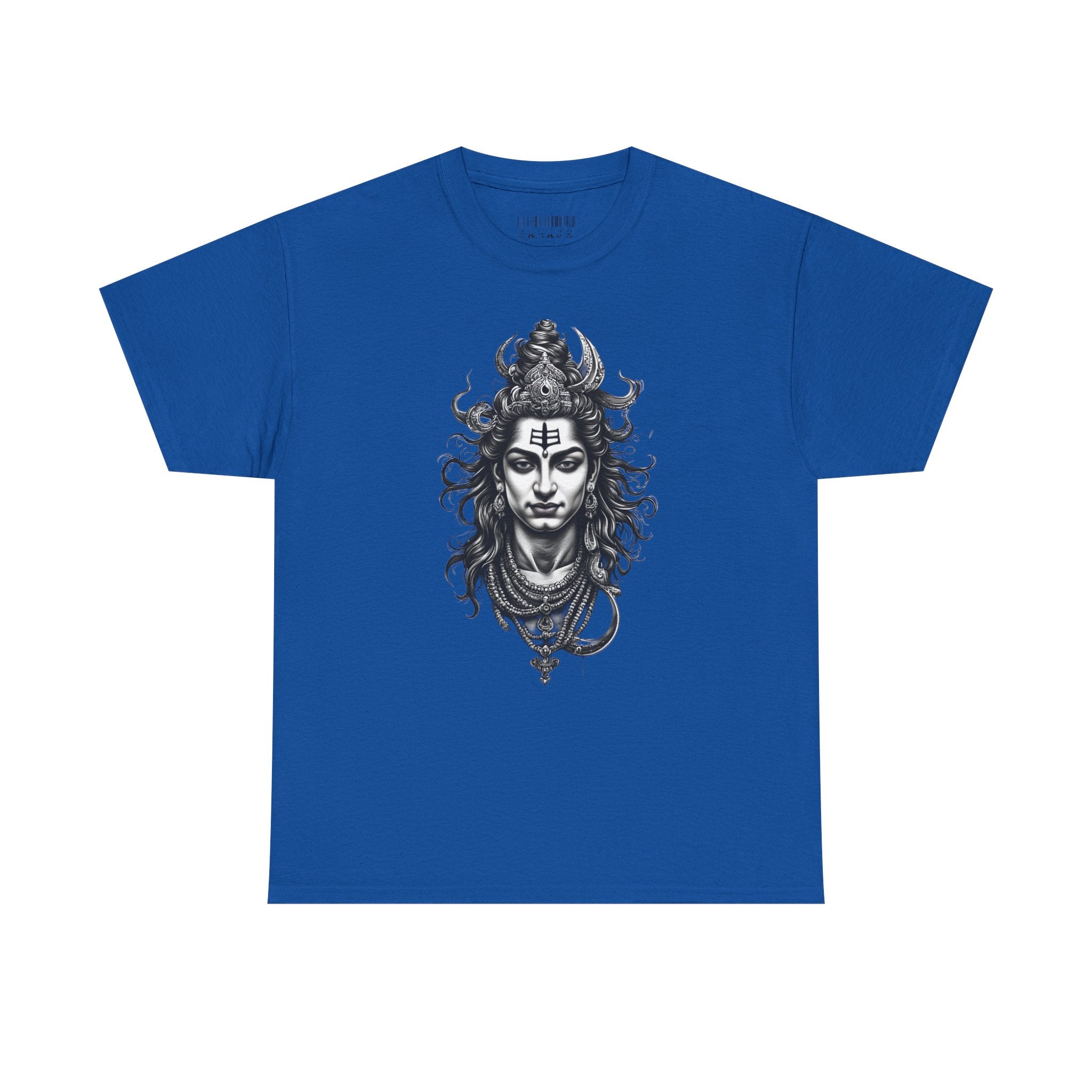 Shiva Portrait Tee — Hindu God Shiva Graphic T-Shirt