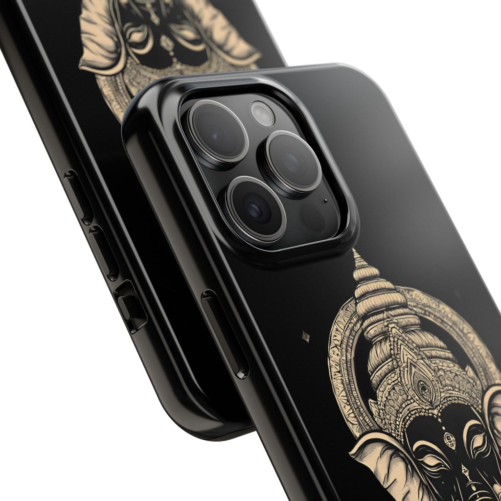 Ganesha Tough Phone Case — Protective Hindu Elephant Design