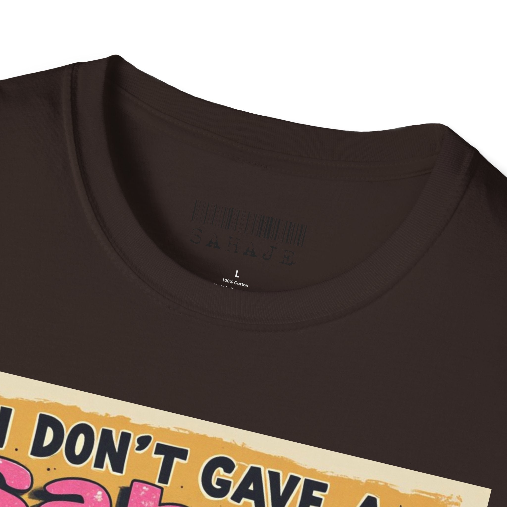 Don’t Give a Satrage T-Shirt — Funny Mouse & Donkey Cartoon Tee