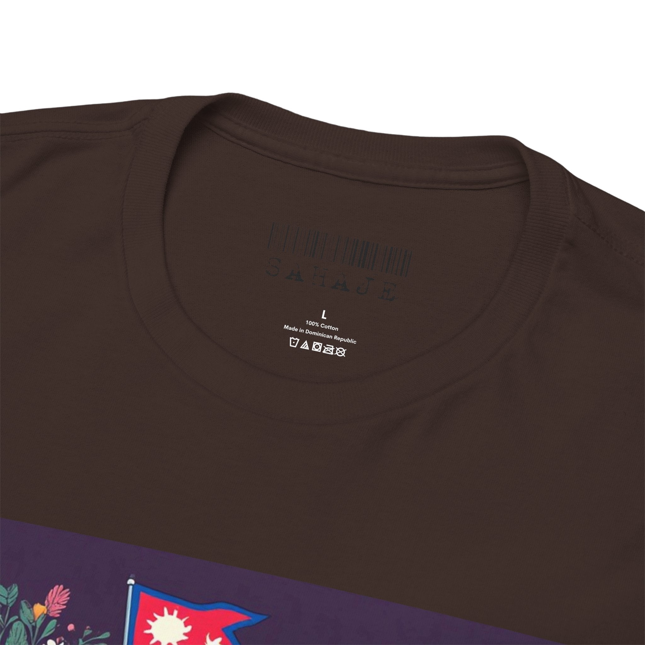 Sahaje Floral Bicycle T‑Shirt
