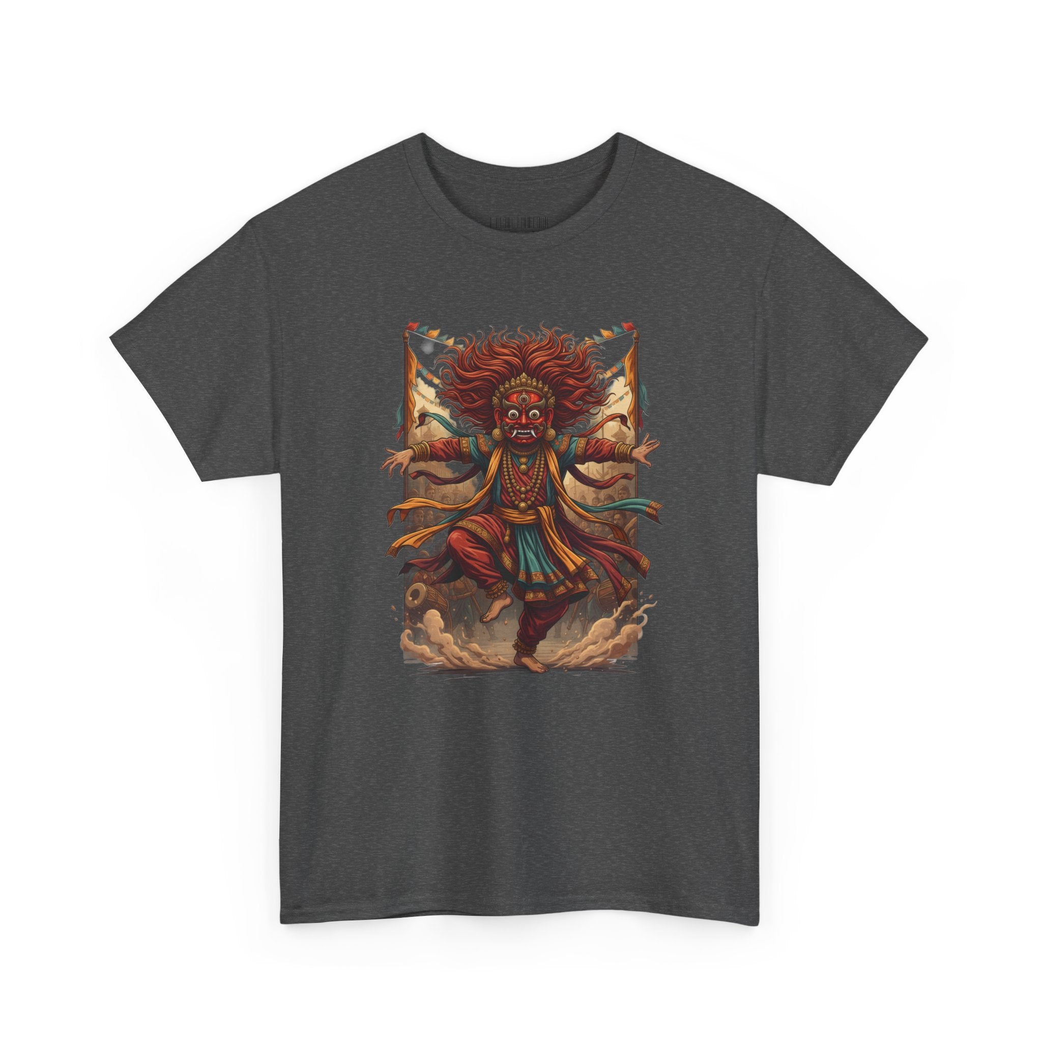 T-Shirt — Tribal Dancer Graphic Tee (Native Spirit Warrior Art)