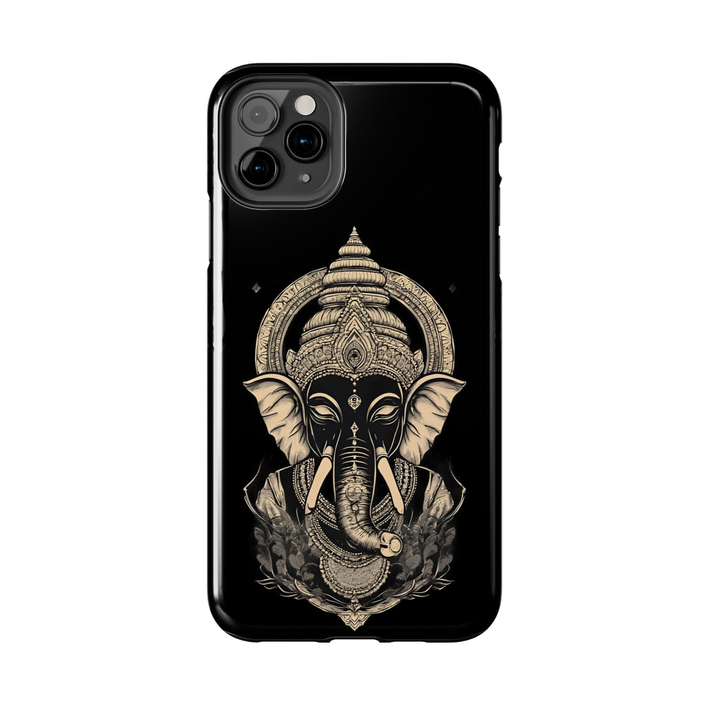 Ganesha Tough Phone Case — Protective Hindu Elephant Design