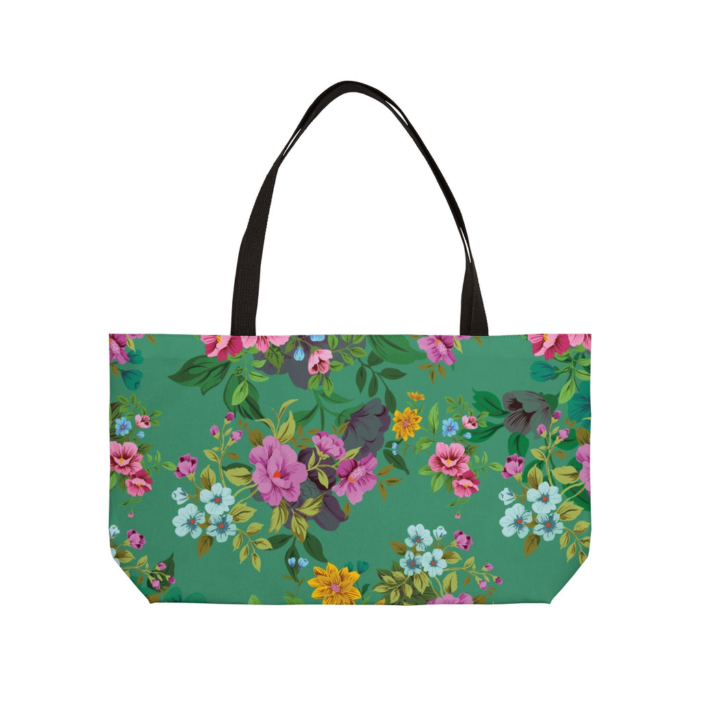 Floral Weekender Tote Bag | Perfect for Travel, Beach, Gym, Shopping, Mother's Day Gift