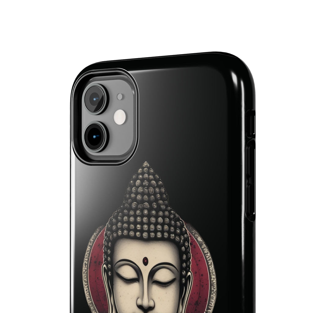 Buddha Floral Tough Phone Case — Protective Spiritual Phone Cover