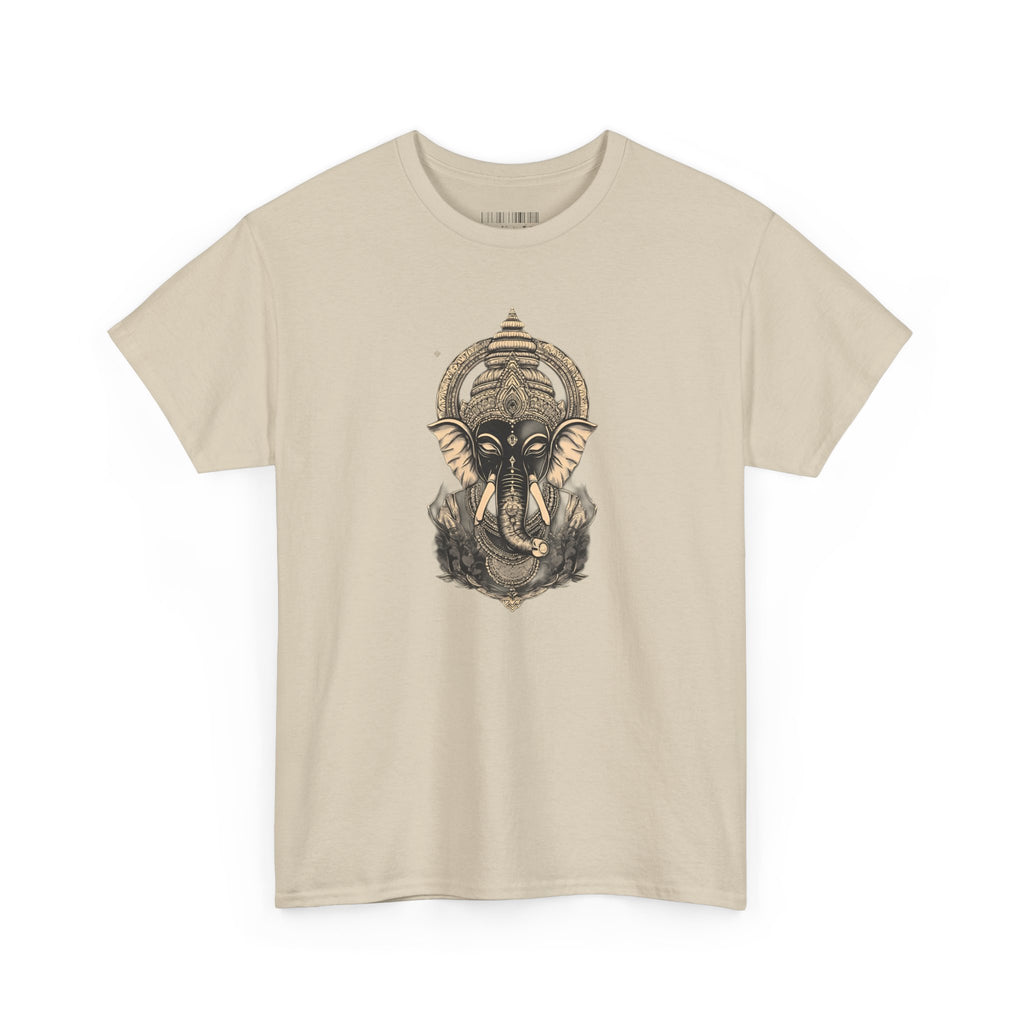 Elephant Mandala T‑Shirt — Spiritual Ganesha-Inspired Graphic Tee