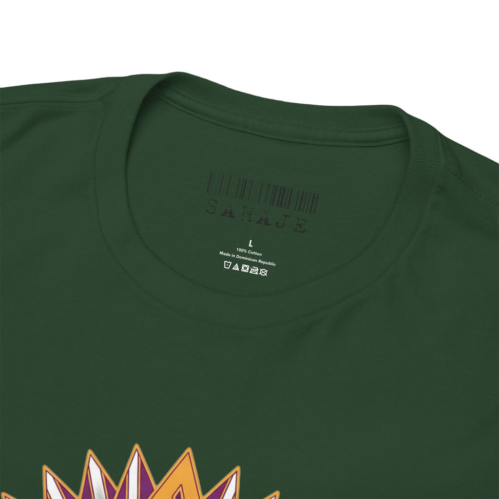 Spiritual Goddess Sun Mandala Tee — Colorful Boho Yoga T‑Shirt