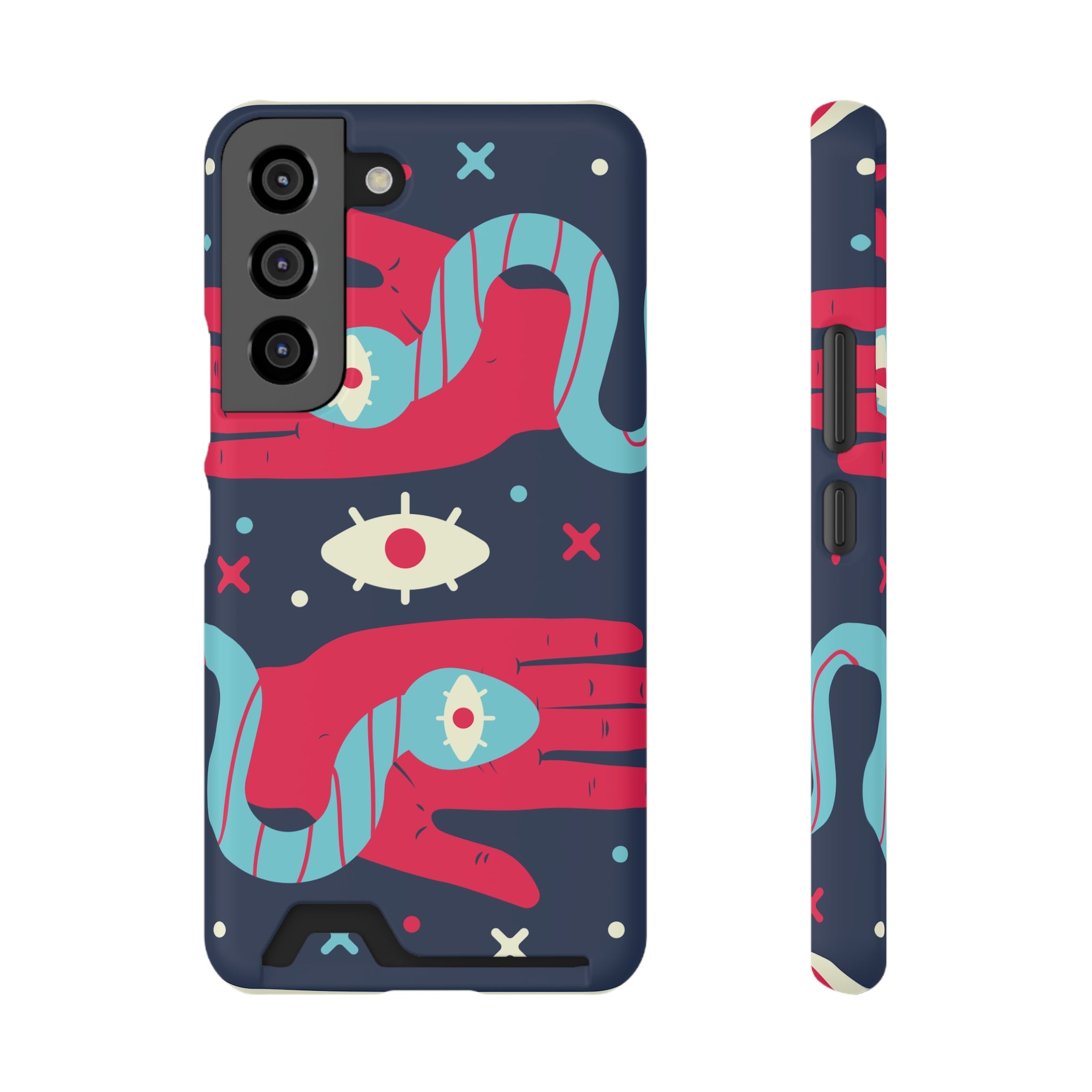 Mystical Phone Case with Card Holder - Boho Chic Style, Unique Design for Everyday Use, Perfect Gift for Creatives, Eye-Catching [...]