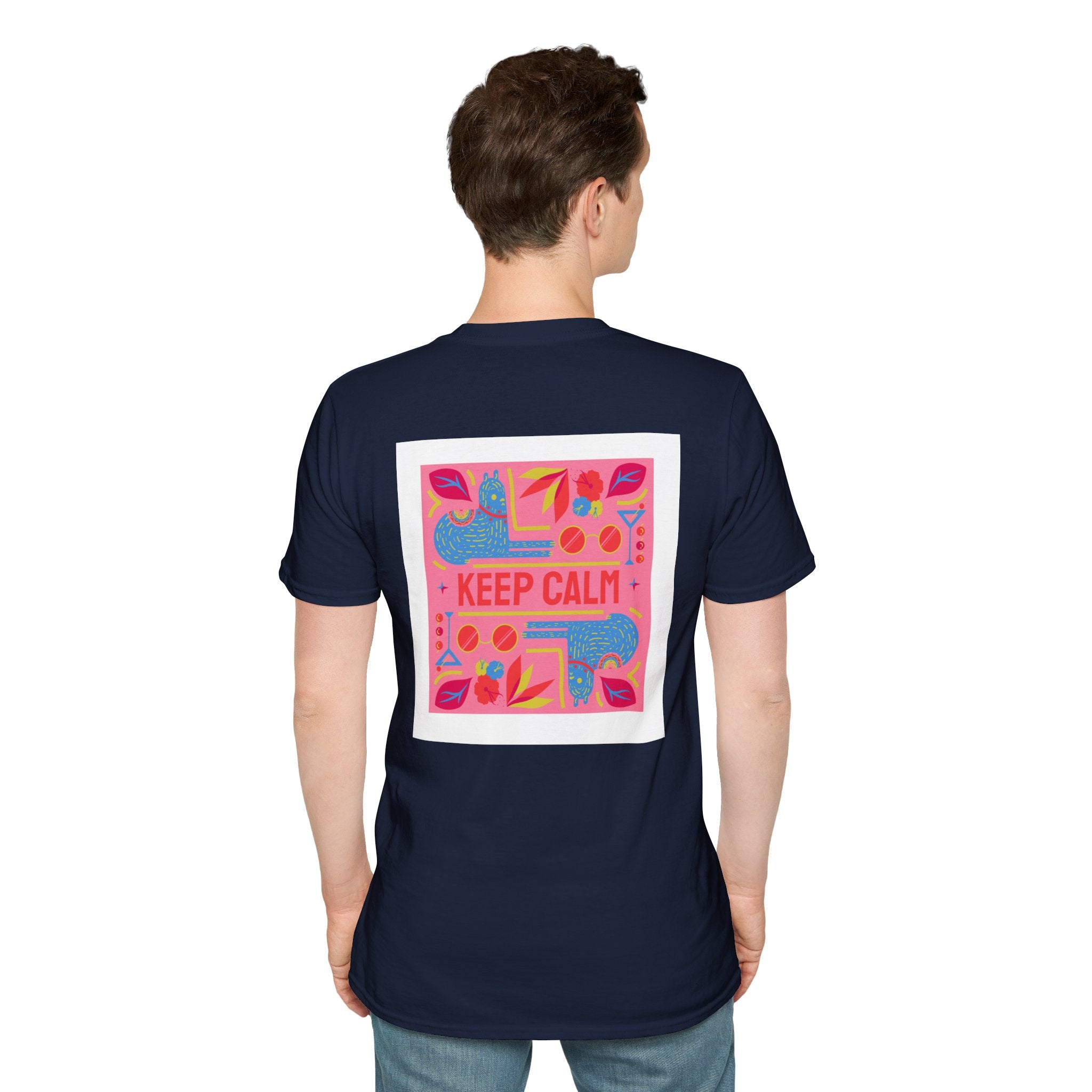 Keep Calm Floral Graphic T-Shirt