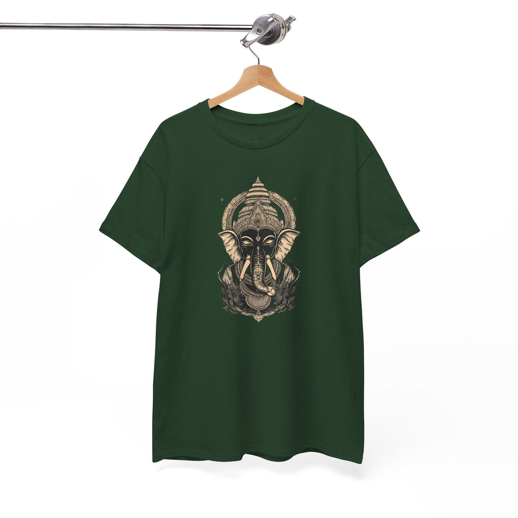 Elephant Mandala T‑Shirt — Spiritual Ganesha-Inspired Graphic Tee