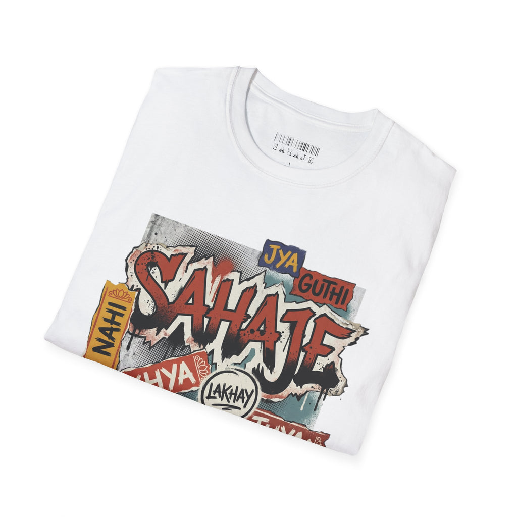T-Shirt , Sahaje brand's Streetwear , local craftmanship - Perfect gift for Men and Women