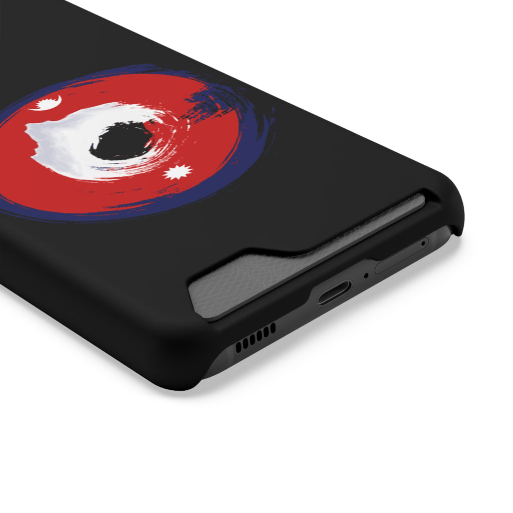 Sleek Phone Case with Card Holder – Unique Design, Gift for Students, Stylish Accessory, Everyday Use, Functional & Fashionable