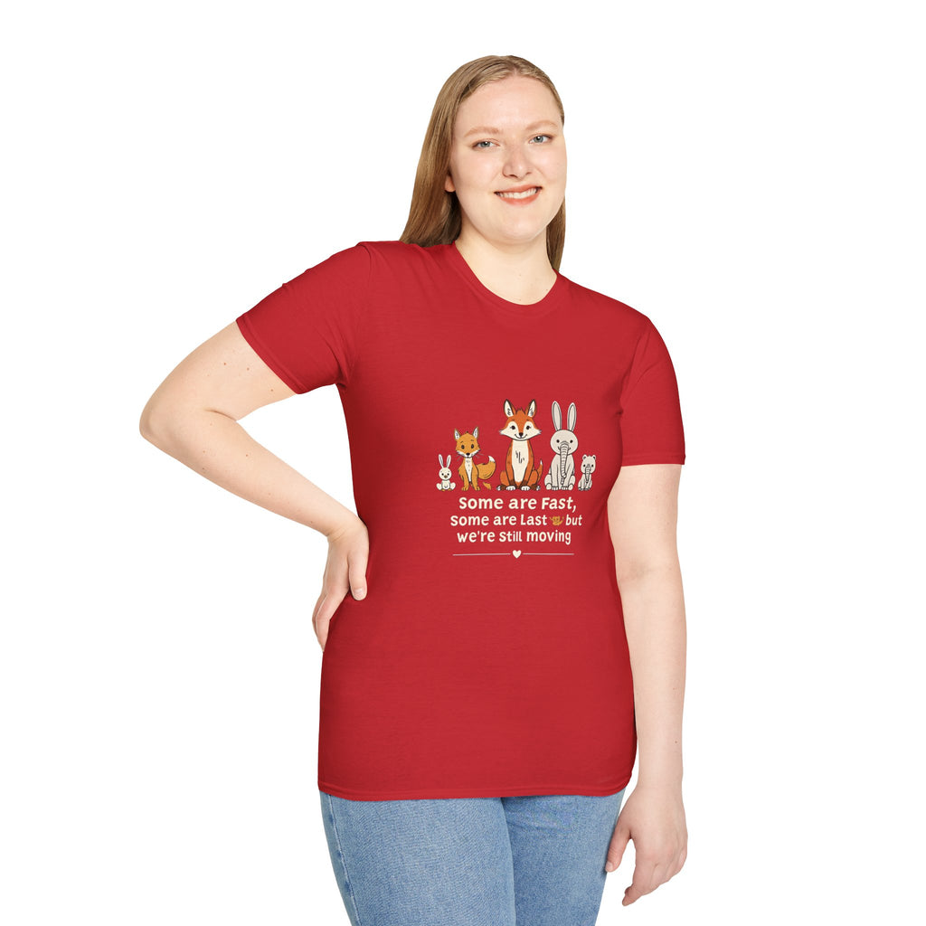 Woodland Friends T-Shirt — Cute Fox, Bunny & Squirrel Graphic
