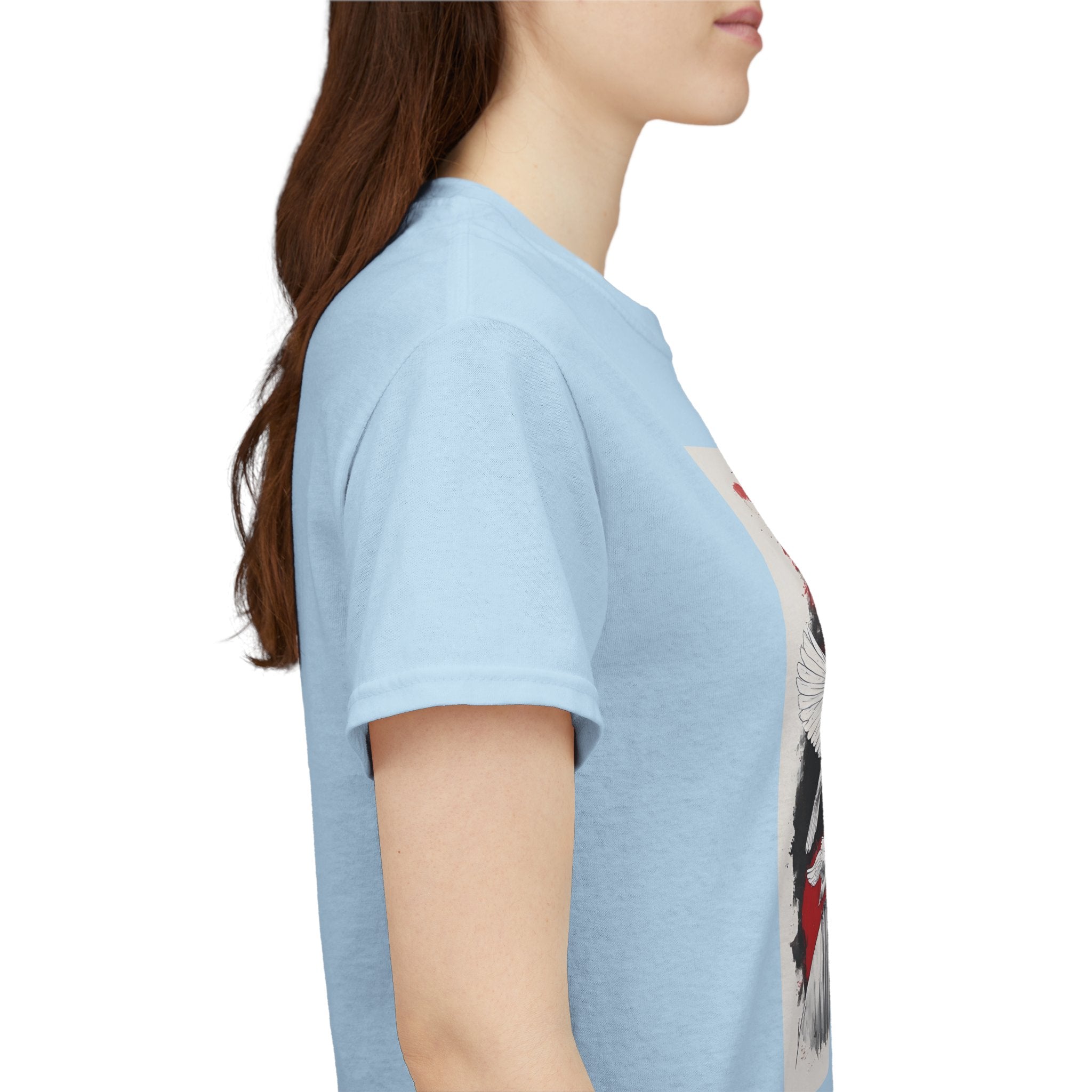 Buddha Peace Tee — Colorful Buddha & Doves Graphic T-Shirt