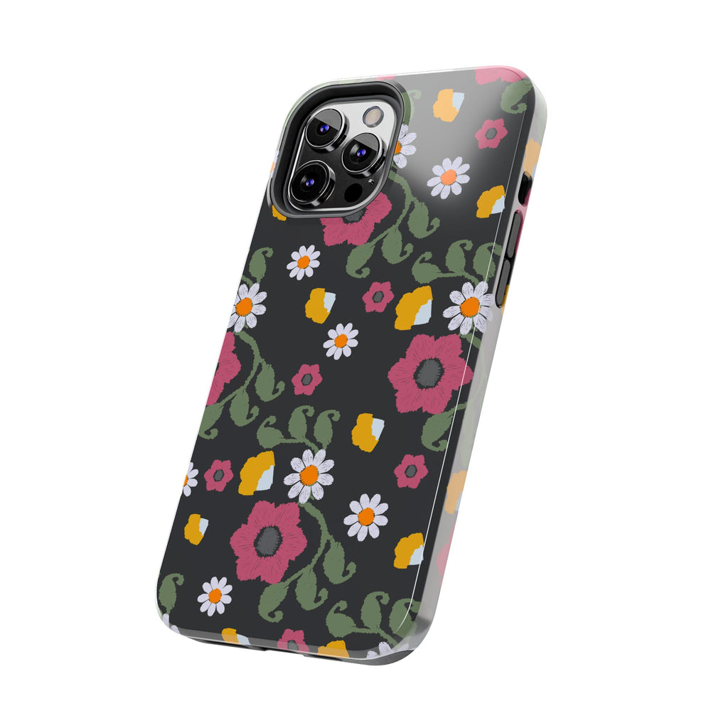 Floral Tough Phone Cases | Vibrant Protection for Everyday Use | Gift for Her, Trendy Accessories, Birthday, Mother's Day