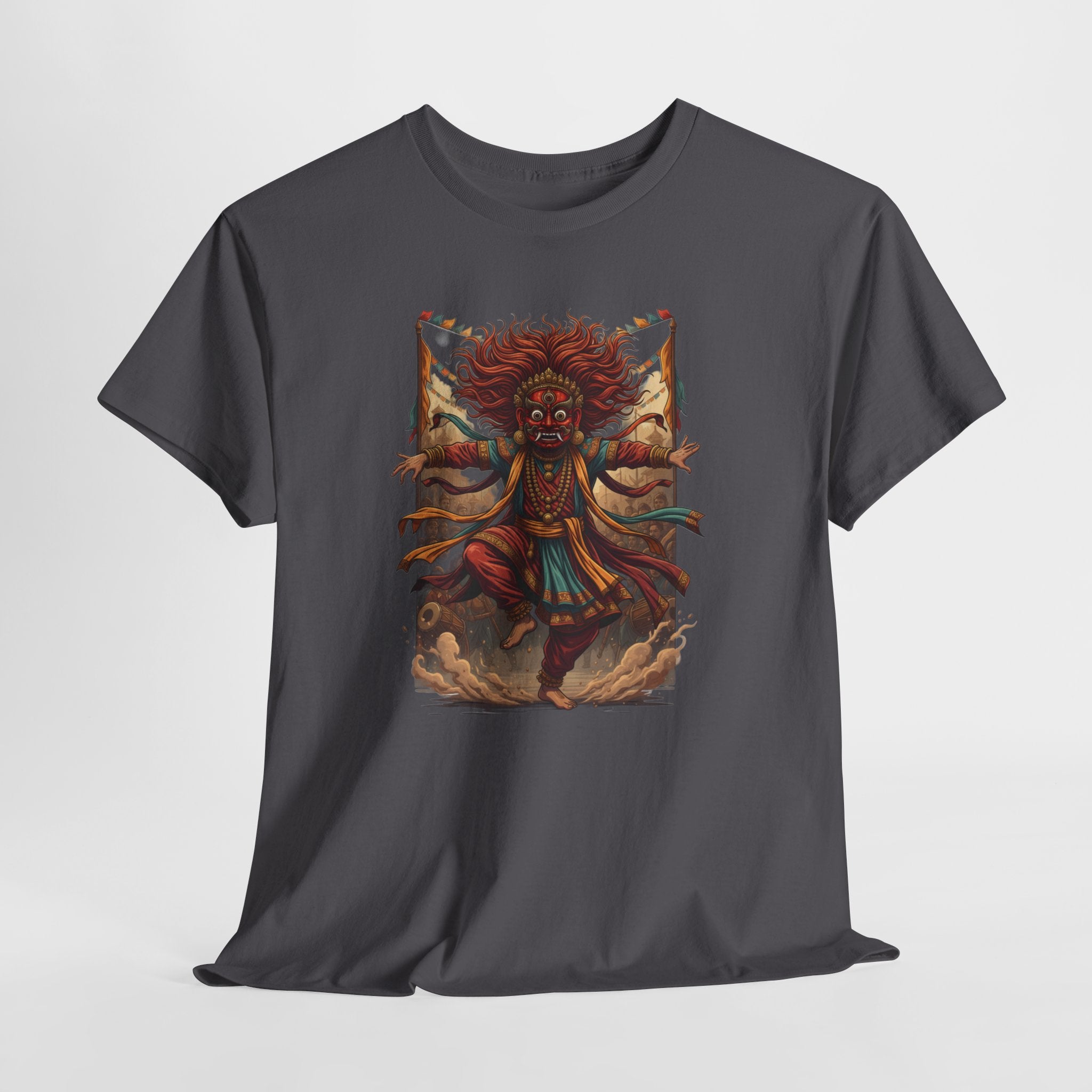 T-Shirt — Tribal Dancer Graphic Tee (Native Spirit Warrior Art)