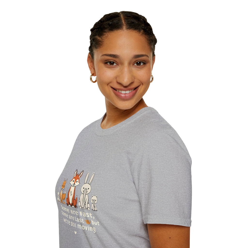 Woodland Friends T-Shirt — Cute Fox, Bunny & Squirrel Graphic