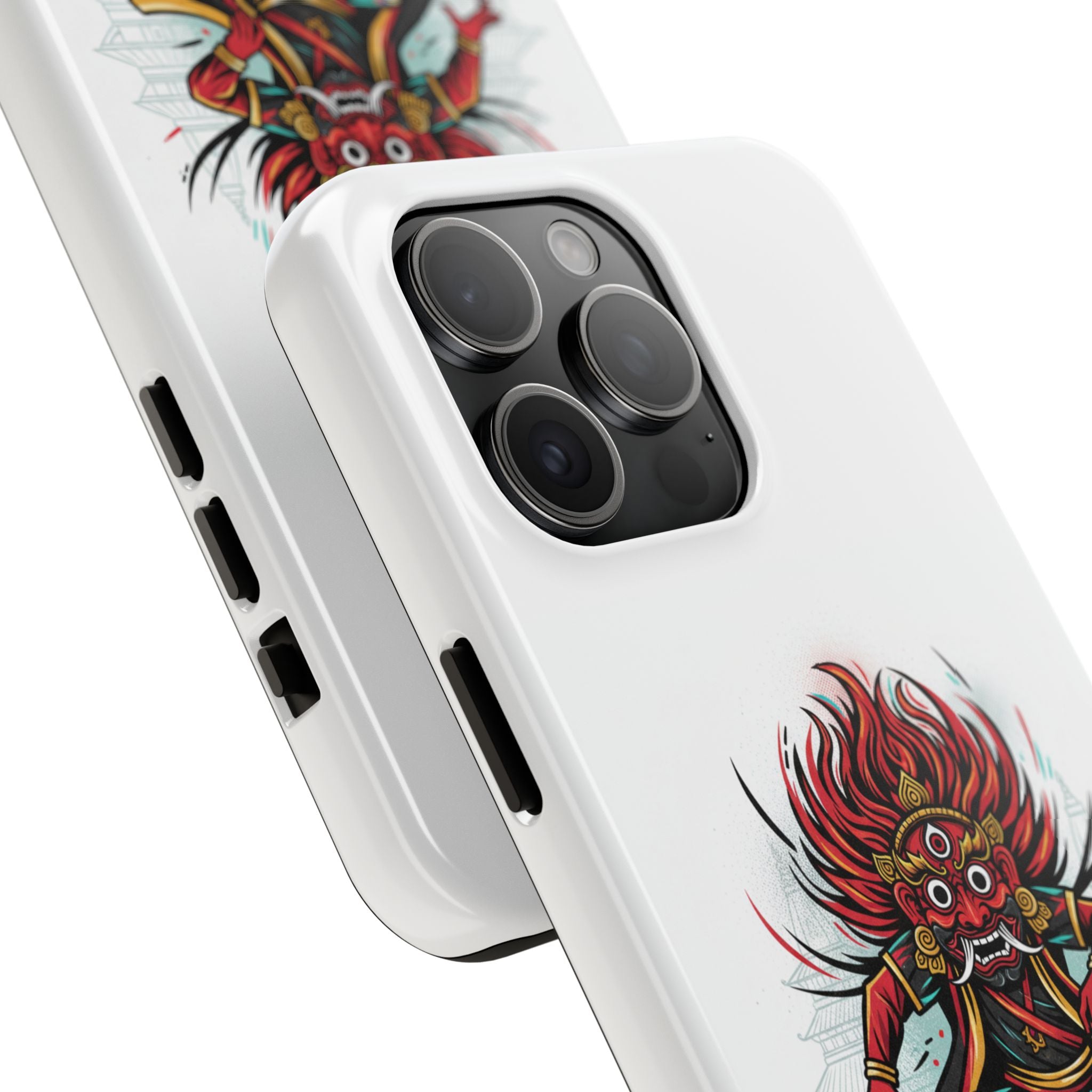 Bhairava Tough Phone Case — Bold Hindu Deity Protective Cover