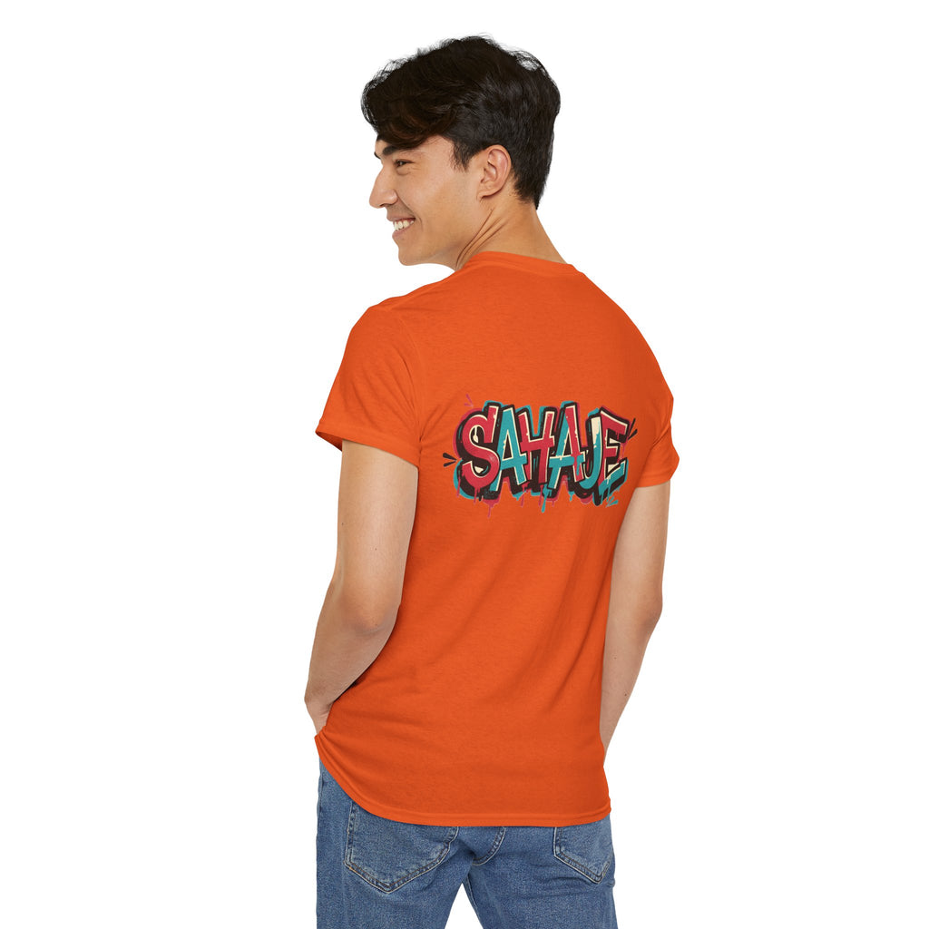 Graffiti "SAVAJE" Tee - Urban Streetwear Graphic T-Shirt