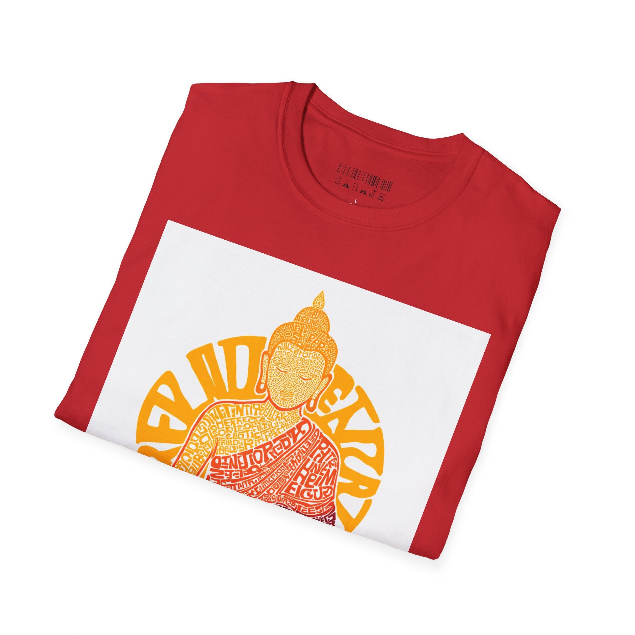 Buddha Graphic Tee — Retro Sun Meditation Shirt