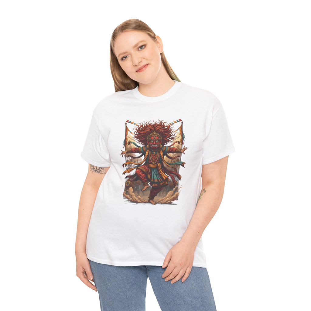 T-Shirt — Tribal Dancer Graphic Tee (Native Spirit Warrior Art)