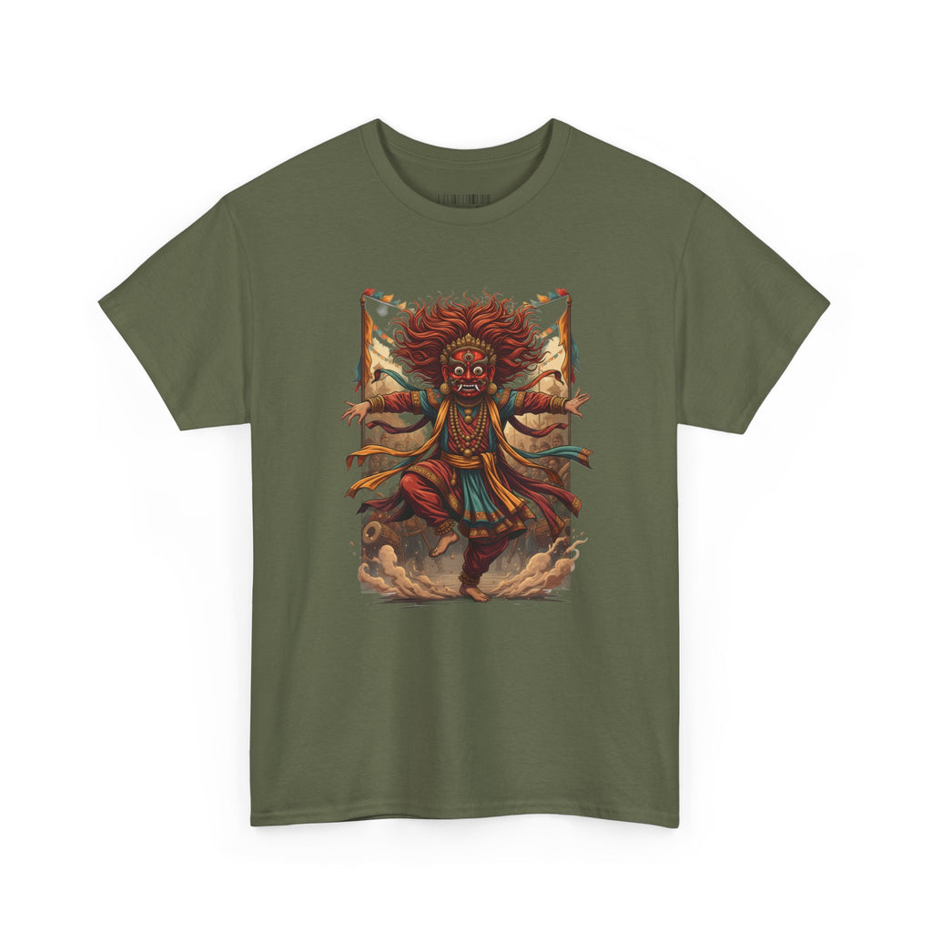 T-Shirt — Tribal Dancer Graphic Tee (Native Spirit Warrior Art)