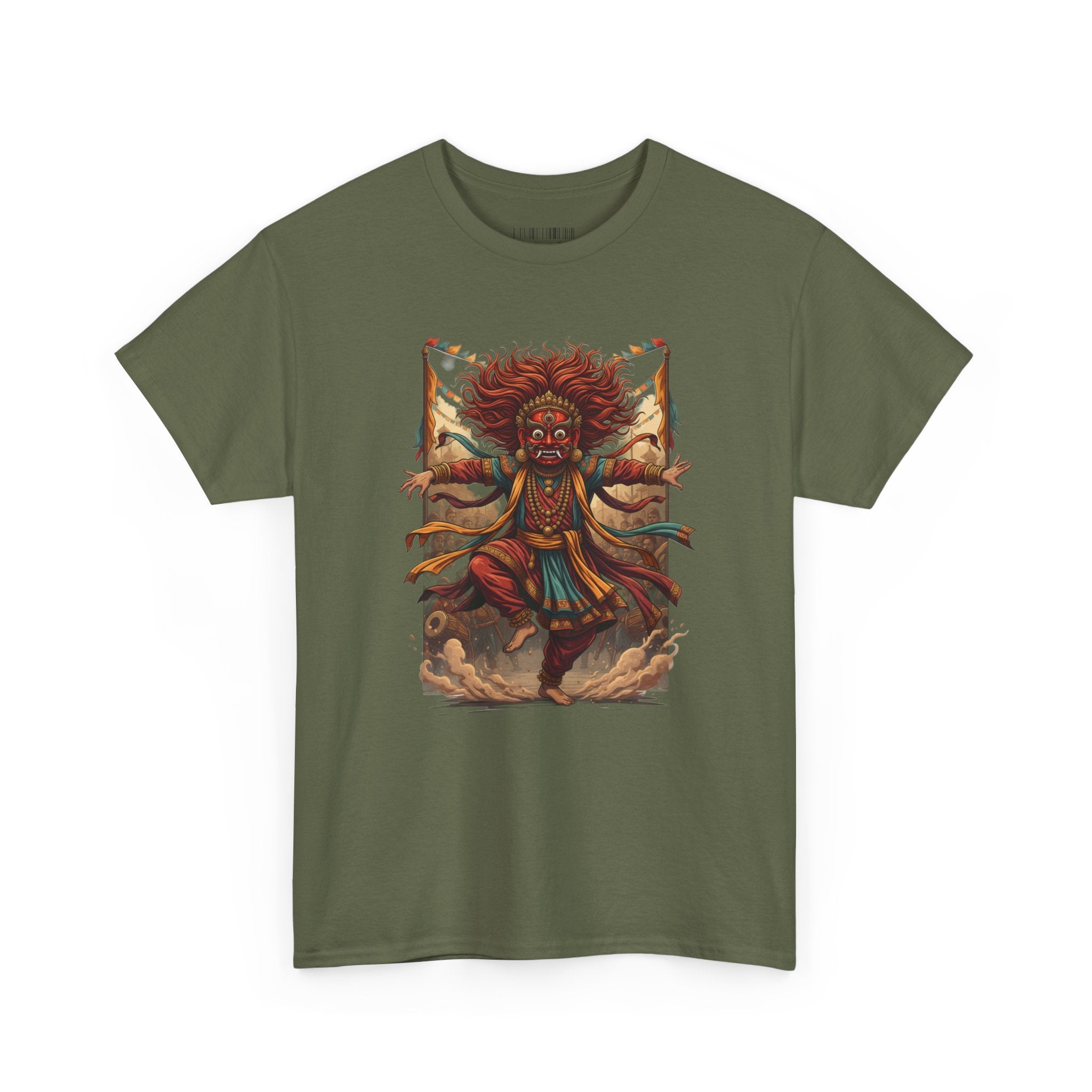 T-Shirt — Tribal Dancer Graphic Tee (Native Spirit Warrior Art)