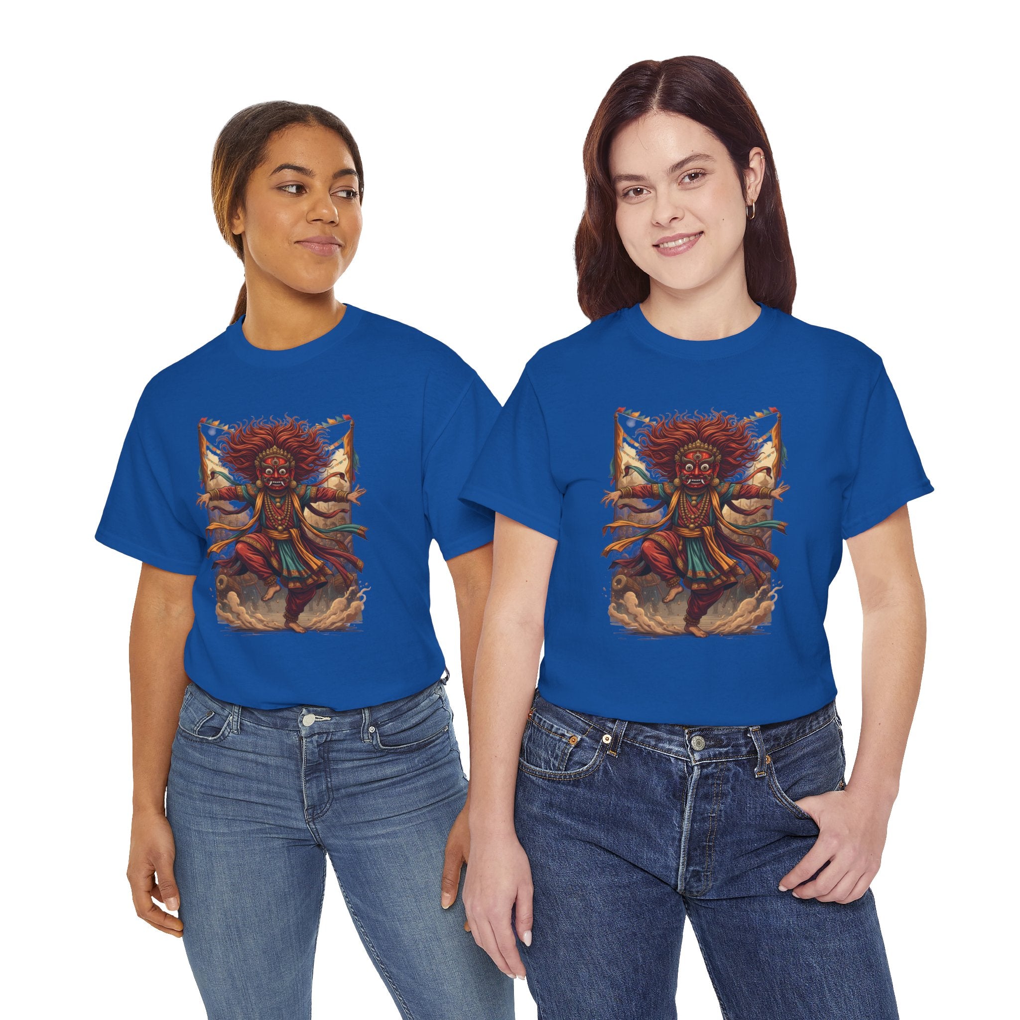T-Shirt — Tribal Dancer Graphic Tee (Native Spirit Warrior Art)