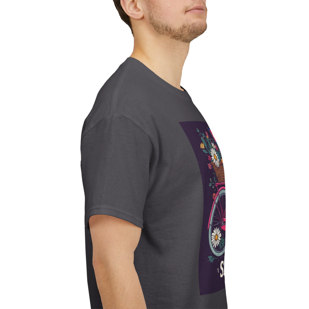 Sahaje Floral Bicycle T‑Shirt