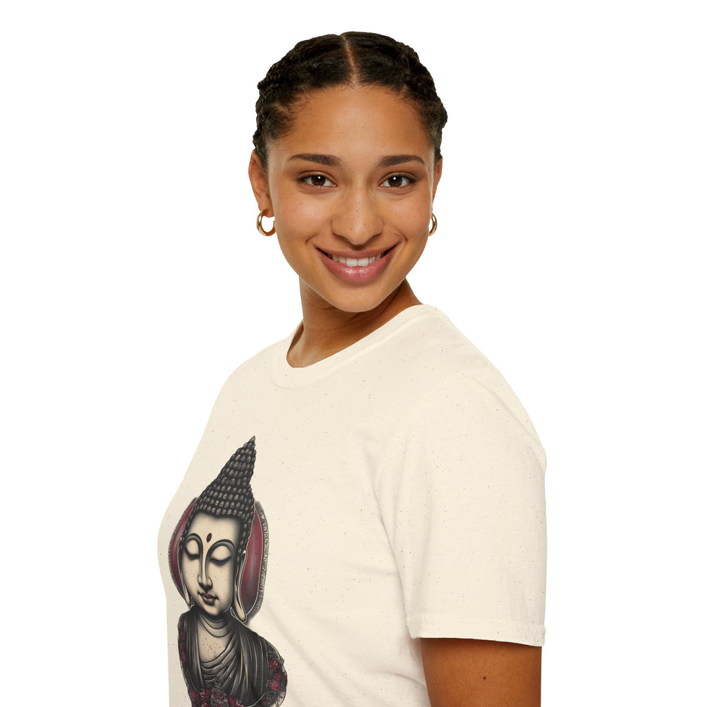 Buddha Portrait T-Shirt — Zen Meditation Graphic Tee