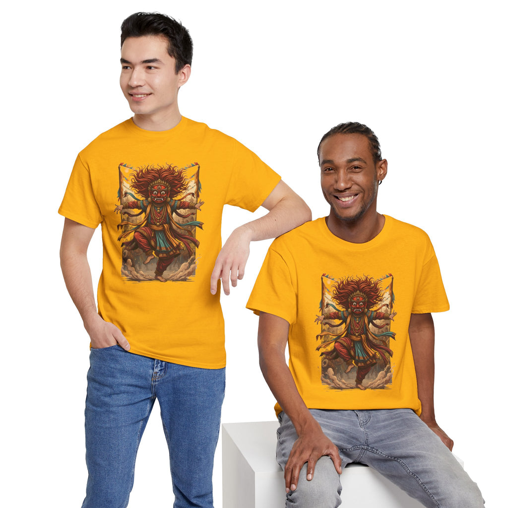 T-Shirt — Tribal Dancer Graphic Tee (Native Spirit Warrior Art)