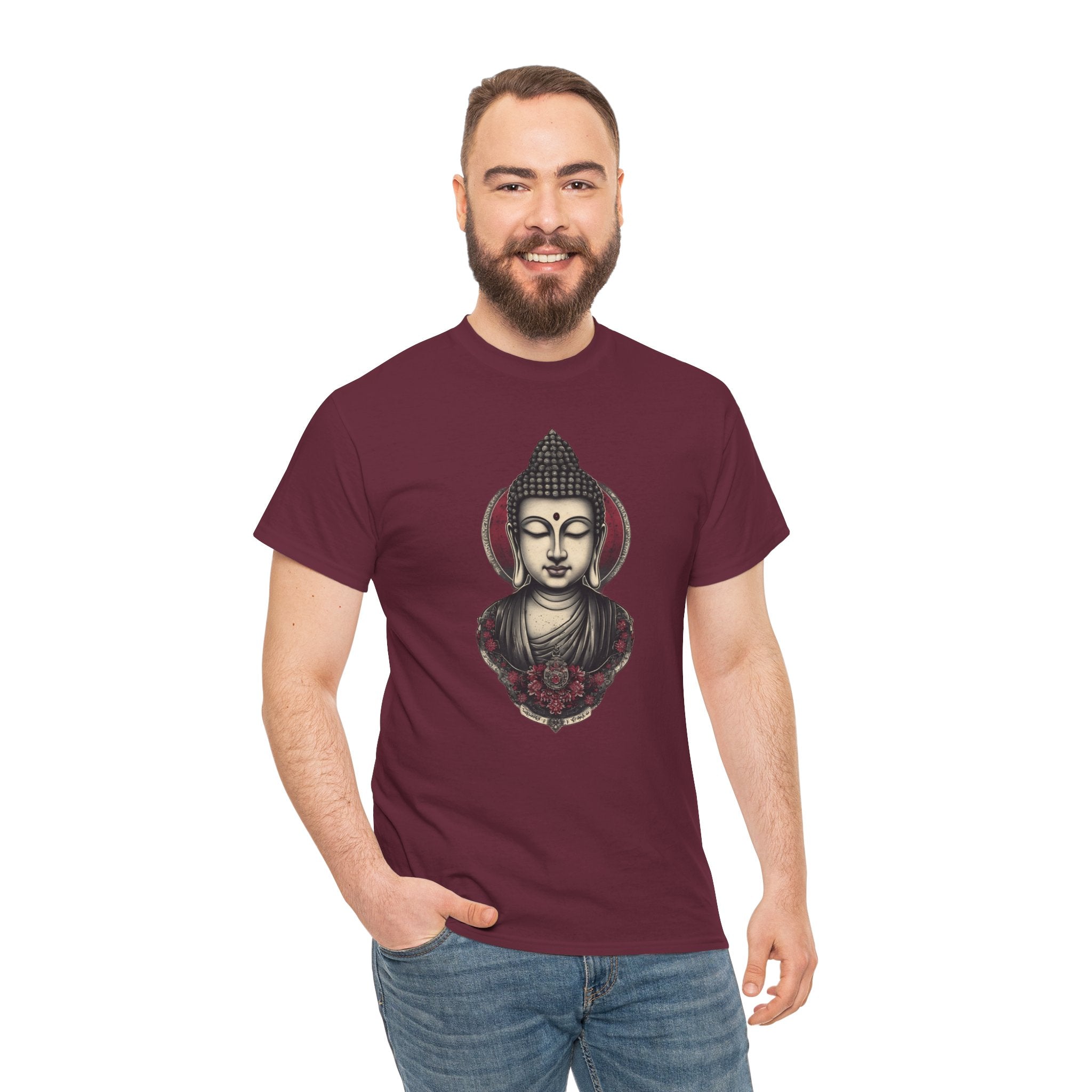 Buddha Lotus T-Shirt — Peaceful Zen Graphic Tee