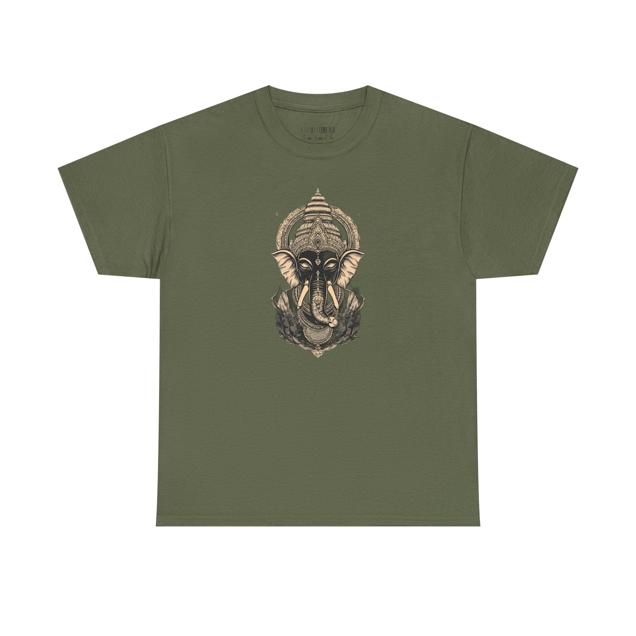 Elephant Mandala T‑Shirt — Spiritual Ganesha-Inspired Graphic Tee