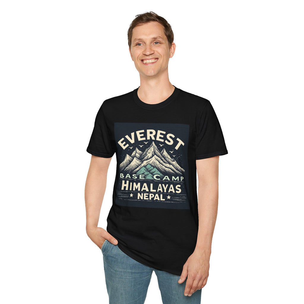 Everest Base Camp T-Shirt – Himalayas Nepal Vintage Mountain Tee