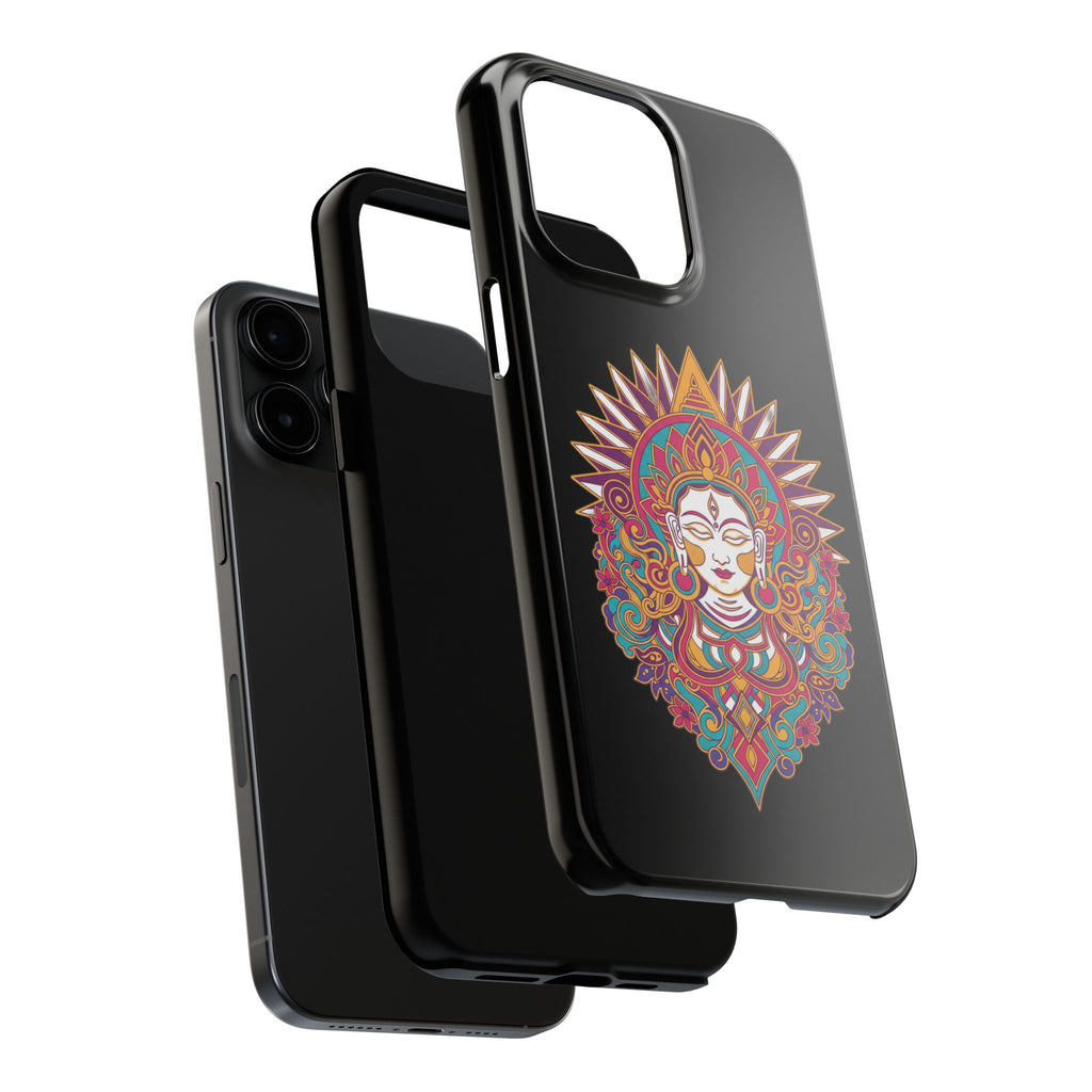 Buddha Mandala Tough Phone Case — Protective Spiritual iPhone Cover