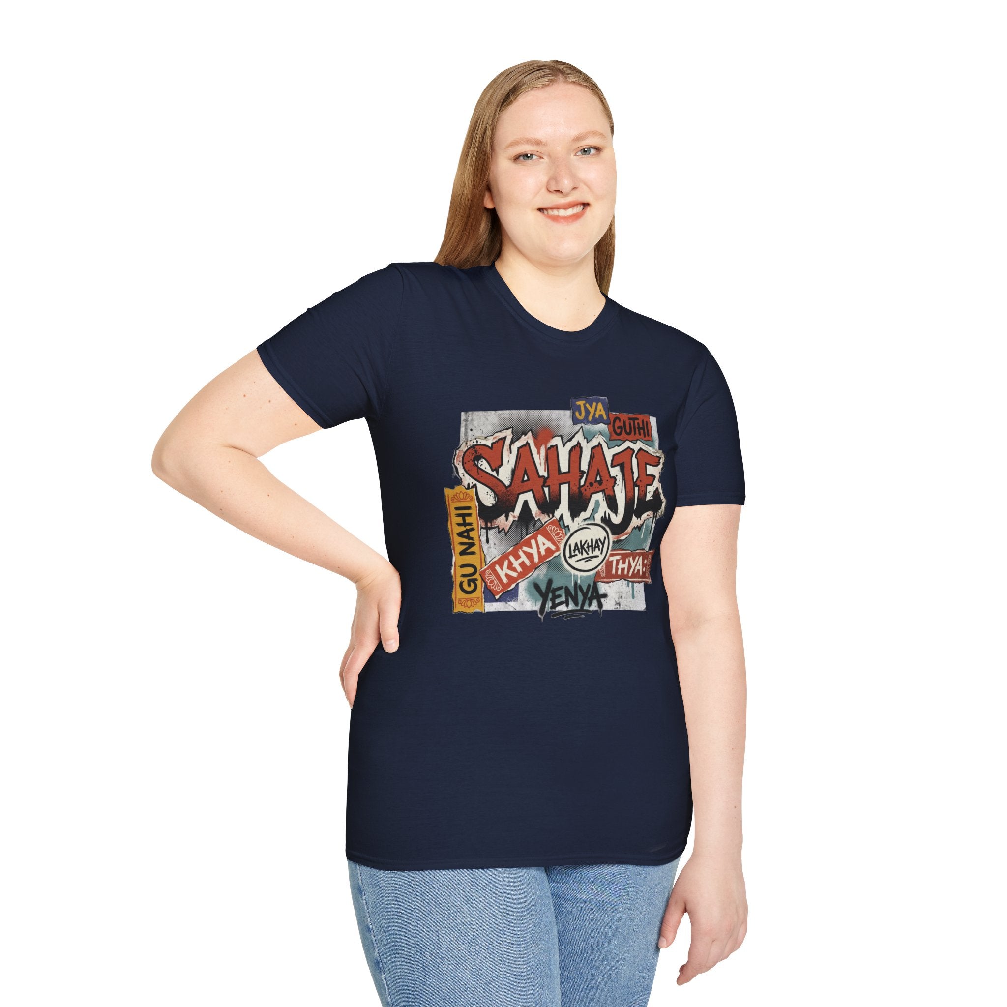 T-Shirt , Sahaje brand's Streetwear , local craftmanship - Perfect gift for Men and Women