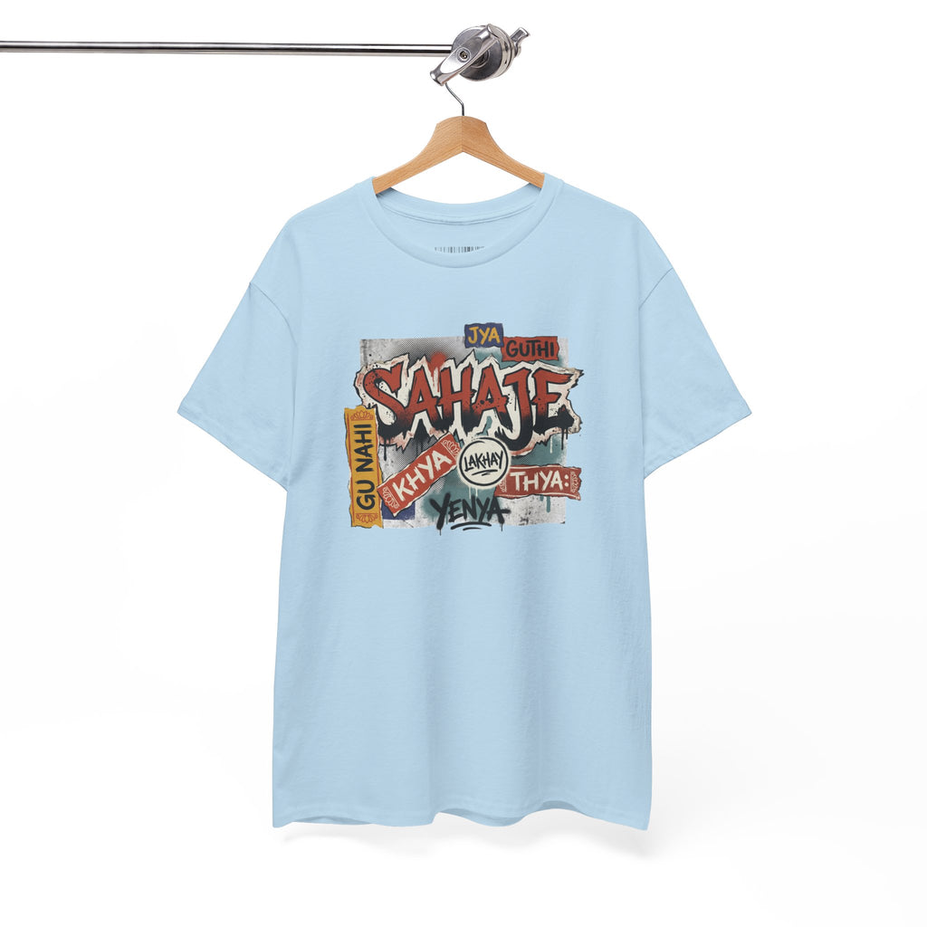 Shahje Graffiti Logo Tee - Urban Retro Streetwear T-Shirt