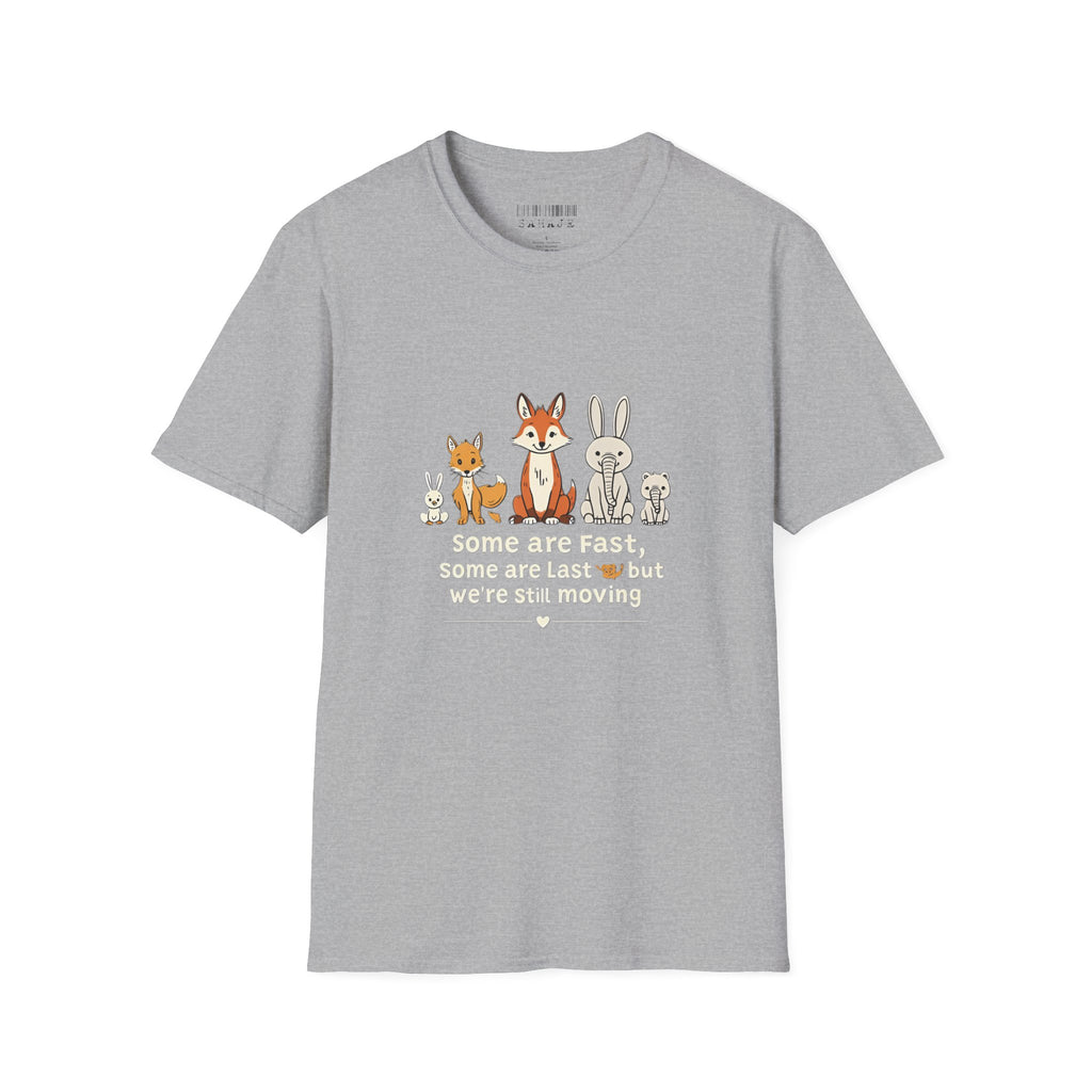 Woodland Friends T-Shirt — Cute Fox, Bunny & Squirrel Graphic