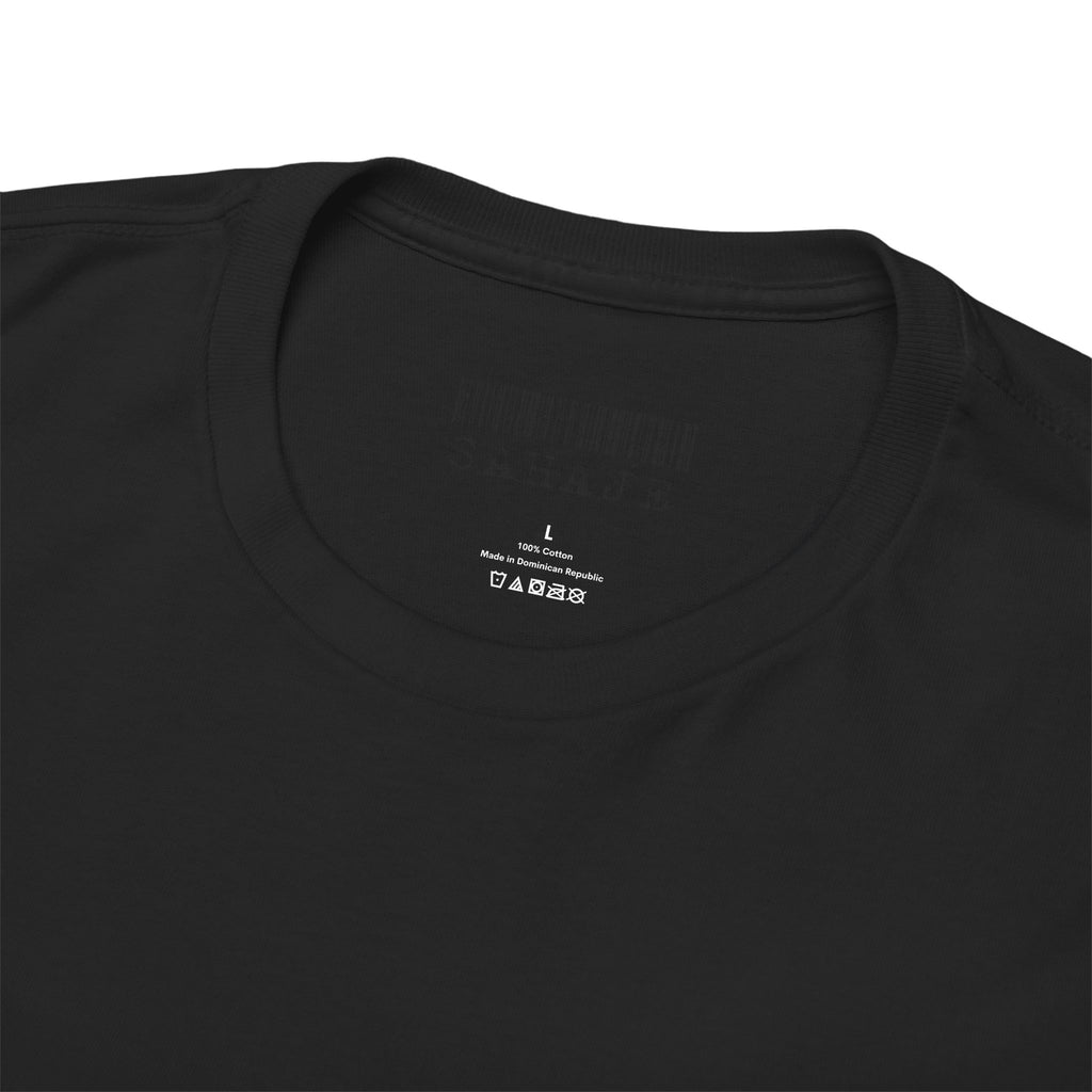 Graphic Tee — 'Savage' Typography with Snake Accent