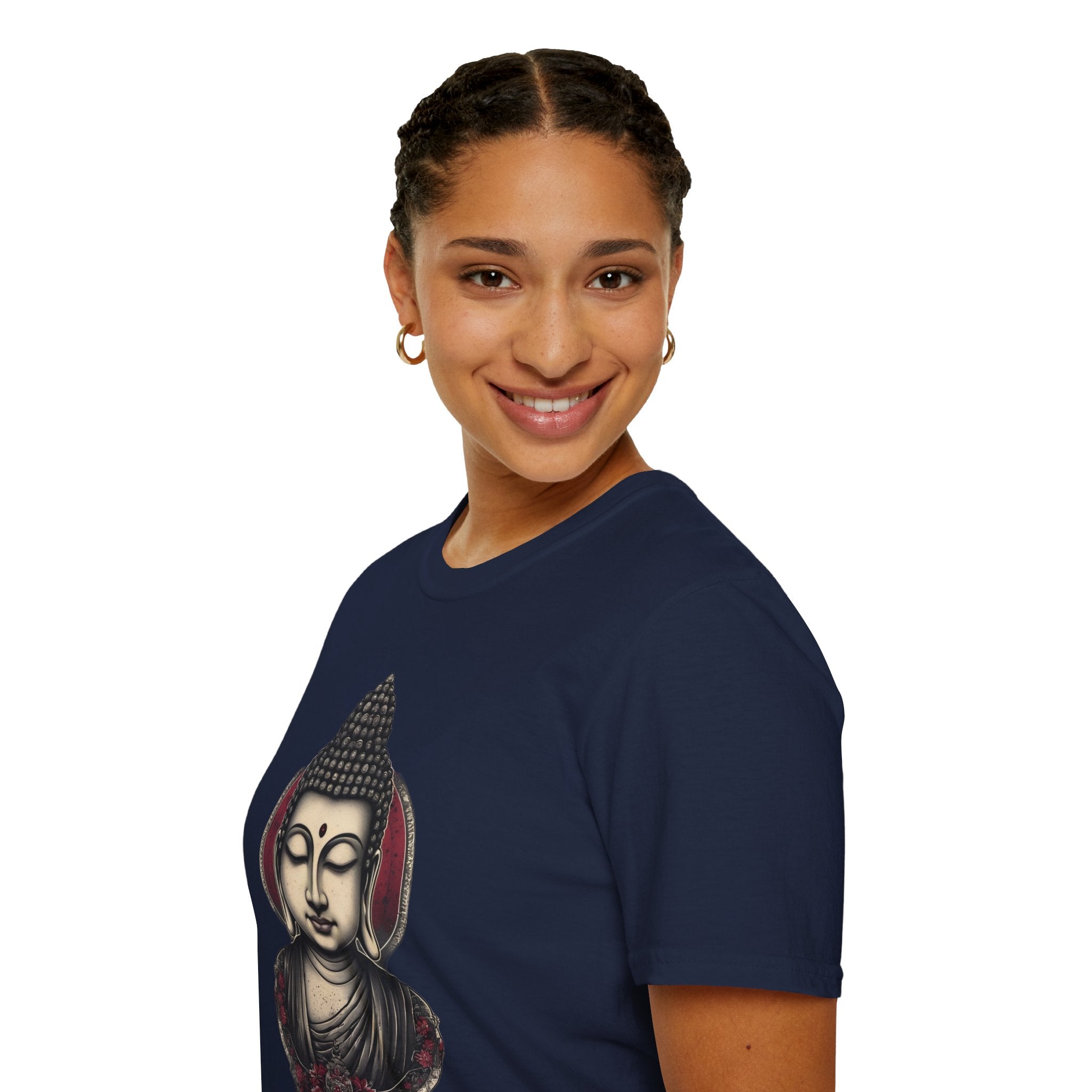 Buddha Portrait T-Shirt — Zen Meditation Graphic Tee