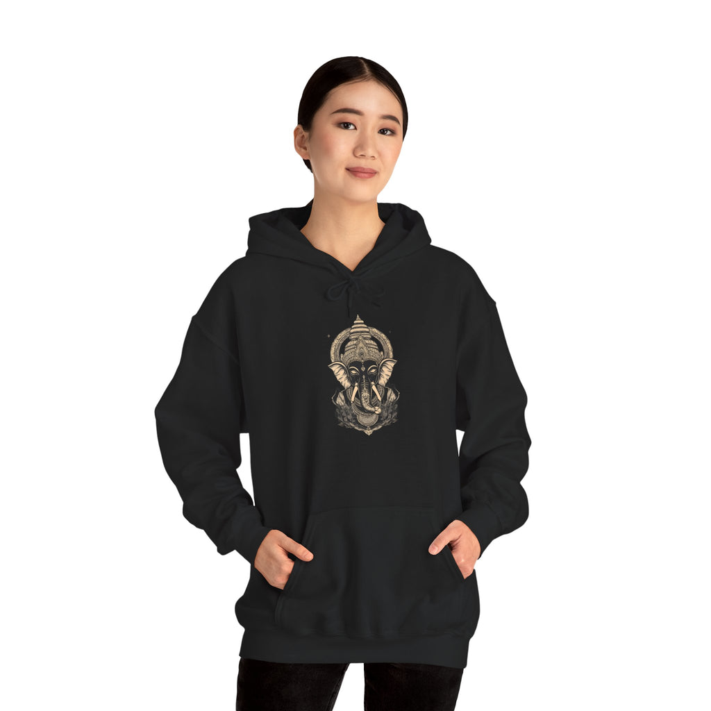 Egyptian Pharaoh Helmet Hoodie — Ancient Warrior Graphic Sweatshirt